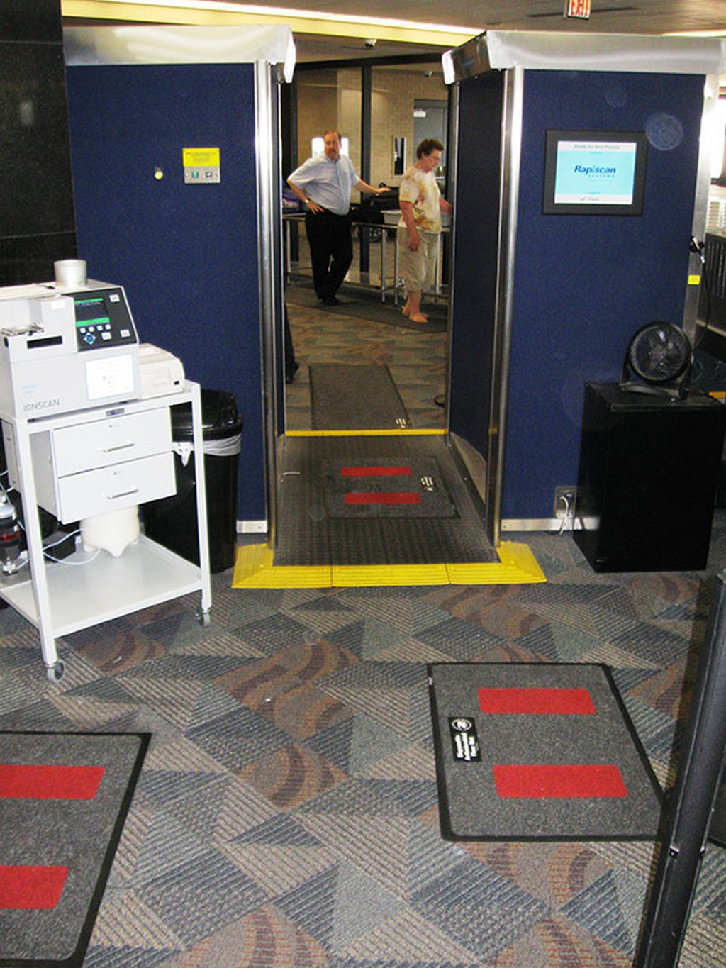 TSA Antimicrobial Disposable Wanding Mat For Secondary Screening - Image 2