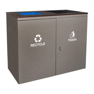 Ellipse Collection™ Indoor Two Stream Receptacle