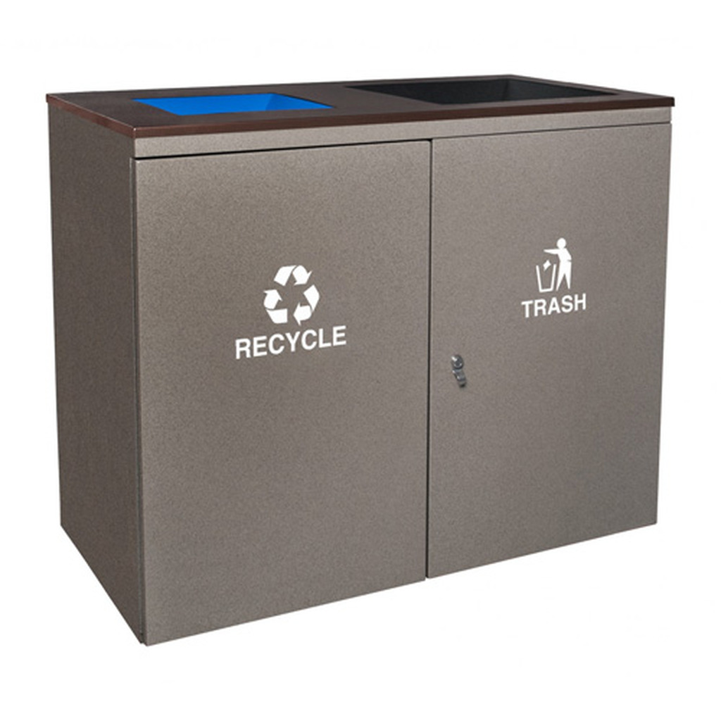 Ellipse Collection™ Indoor Two Stream Receptacle