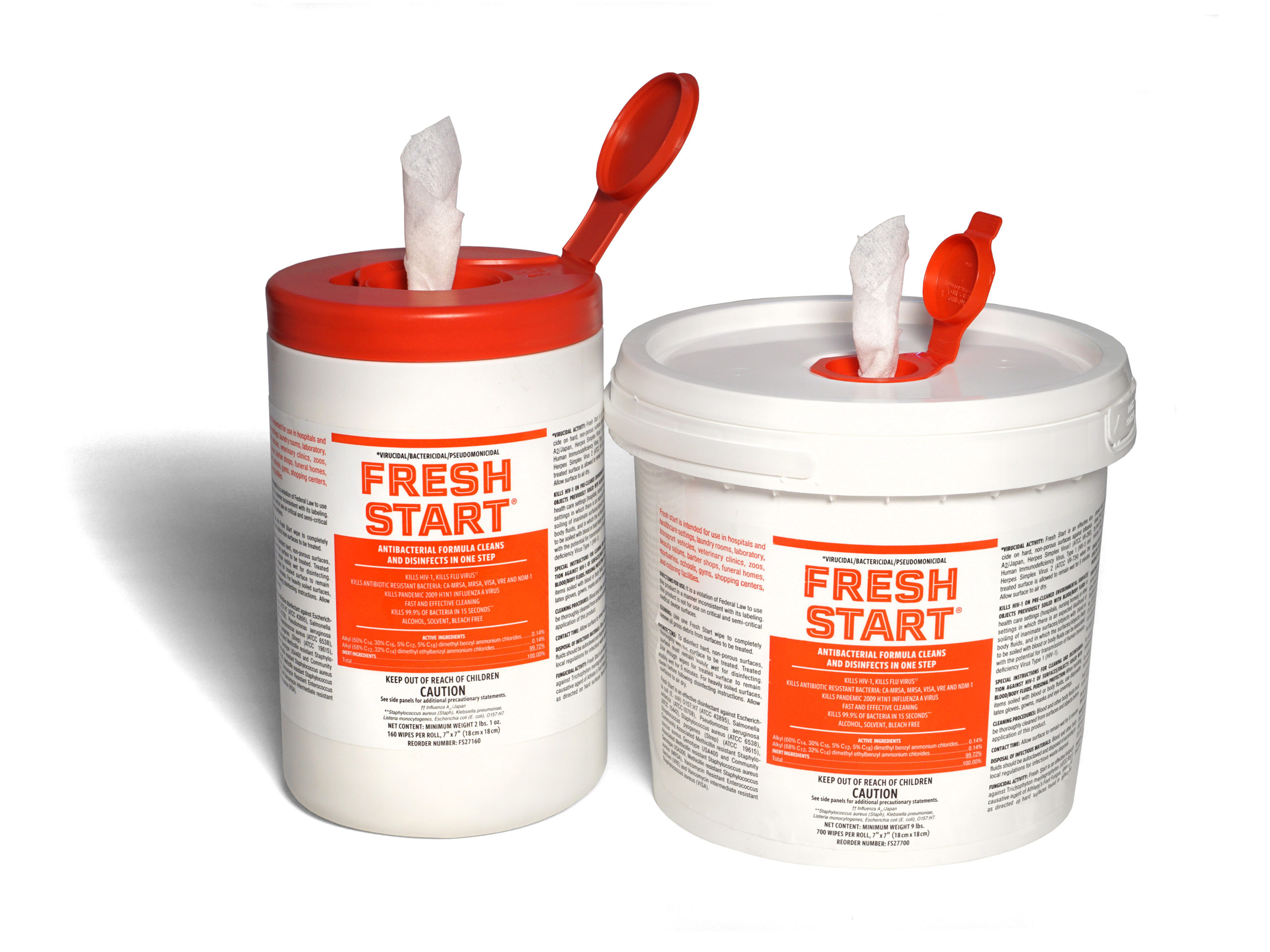 Fresh Start Disinfectant Wipes - Image 2