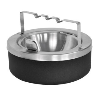 Large Capacity Flip Top Tabletop Ashtray