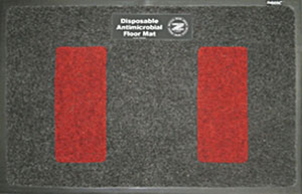 TSA Antimicrobial Disposable Wanding Mat For Secondary Screening