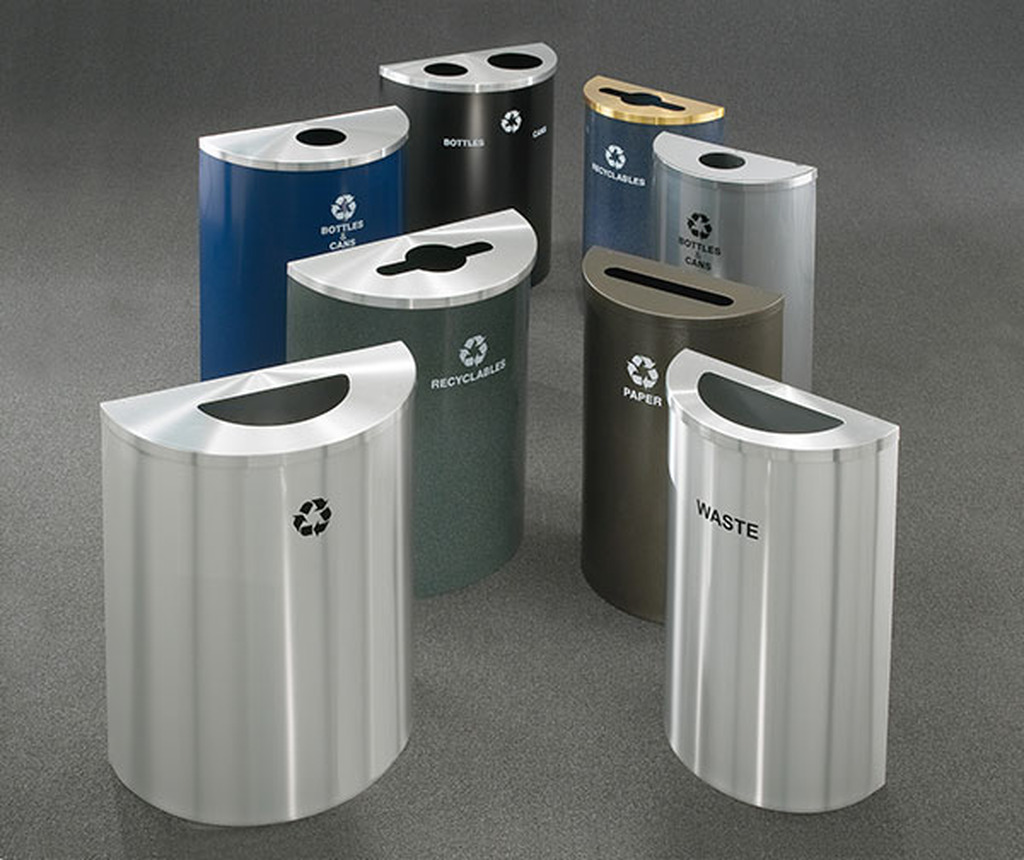 HALF ROUND RECYCLING RECEPTACLES - Image 4